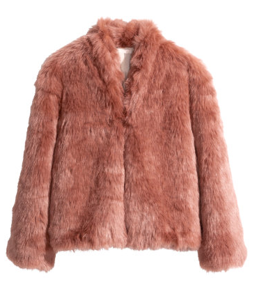 Faux-fur jacket- $30