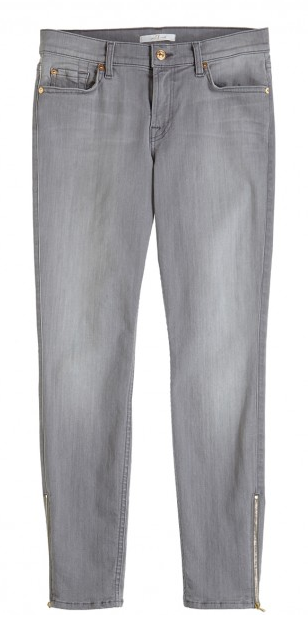 Seven for All Mankind grey skinny jeans- $36 (was $225)