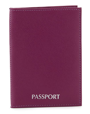 Leather passport cover via Last Call- $20