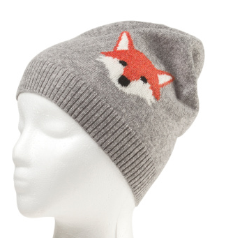 Cashmere fox hat- $29.99