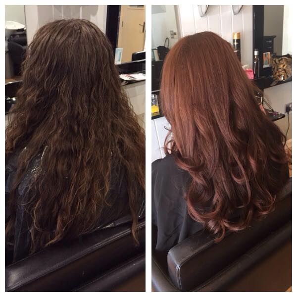 Before and after! Fresh colour, cut and blow dry! — The Hair Lounge Hair  Salon Hornchurch