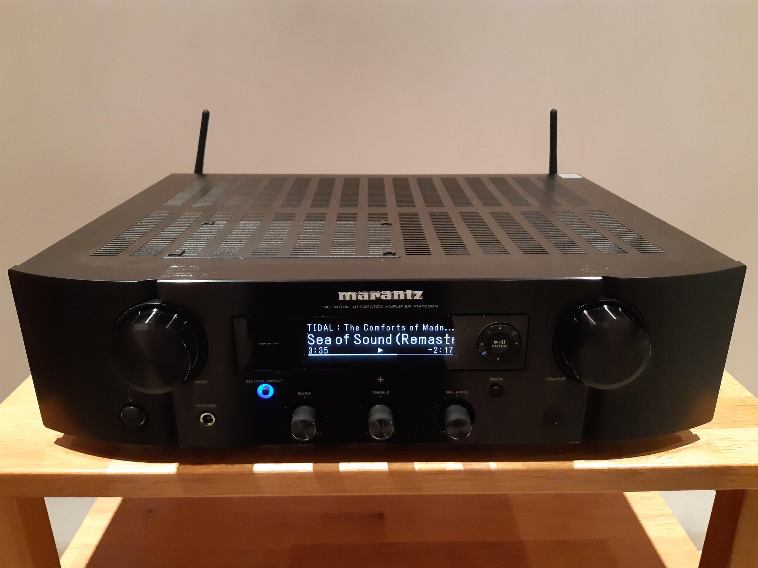 The New Marantz PM7000N Music Streaming Amplifier At Audio T