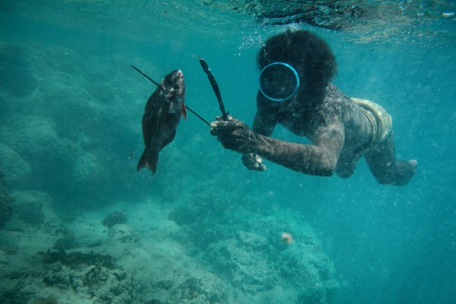 spear fishing — mitchellkphotos — Mitchell Kanashkevich - Traditions,  culture, travel photography