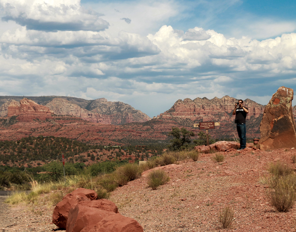 from our trip to sedona in july. i'm itching for an adventure with blaine.