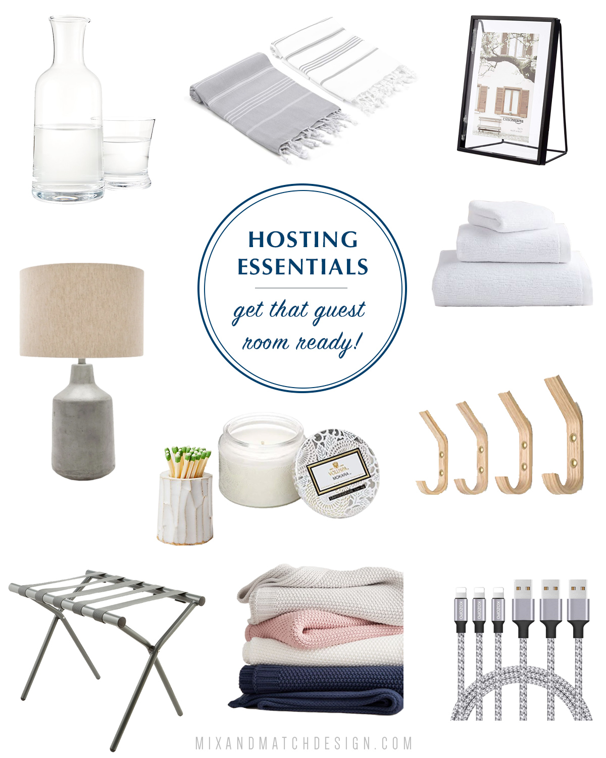 Hosting Essentials for the Guest Room