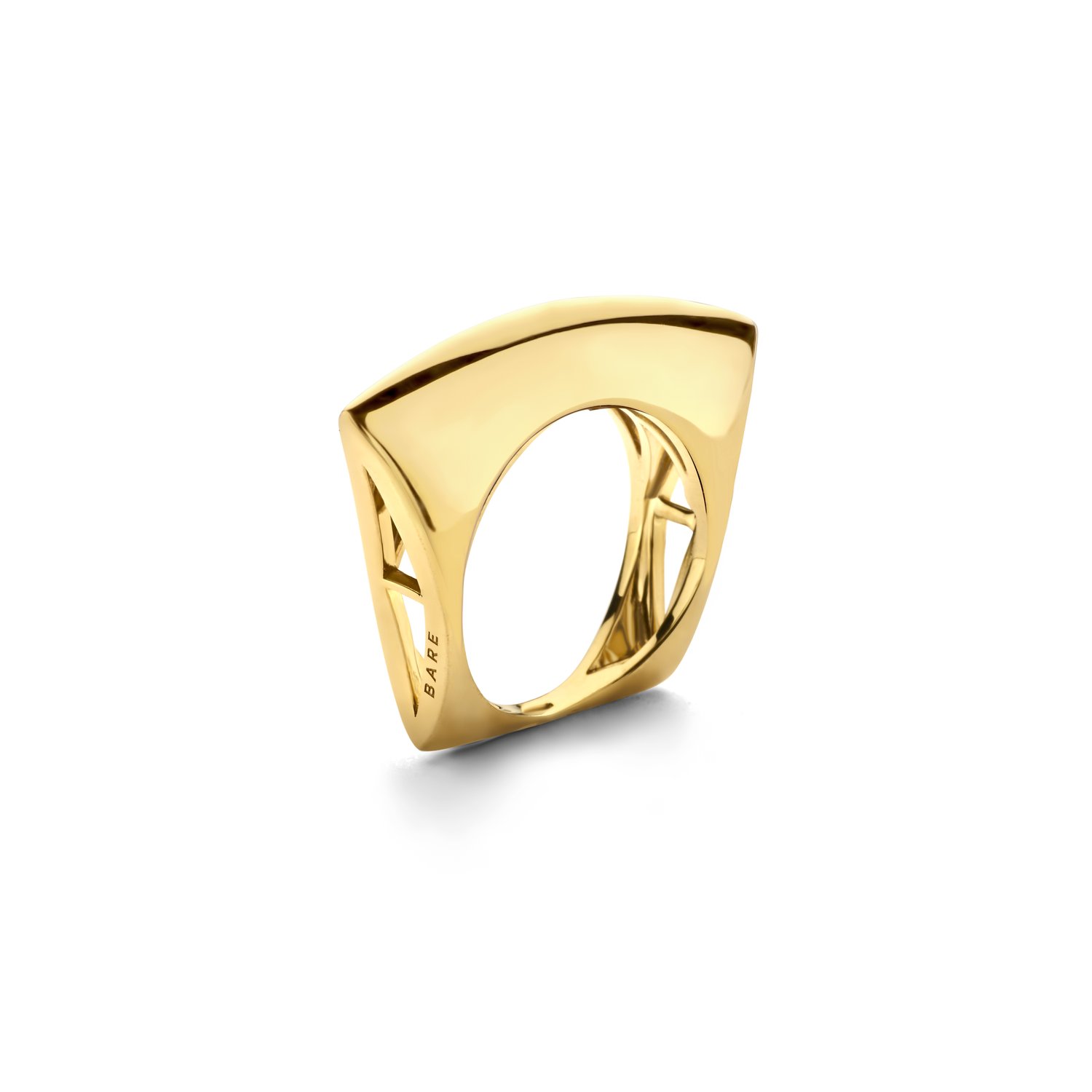 Dries Criel Lotus Ring Yellow Gold - Sabbia Fine Jewelry