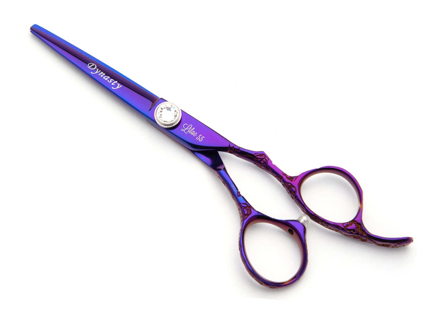 2 x Purple Hairdressing Hair Scissor Sharpener & Tuner