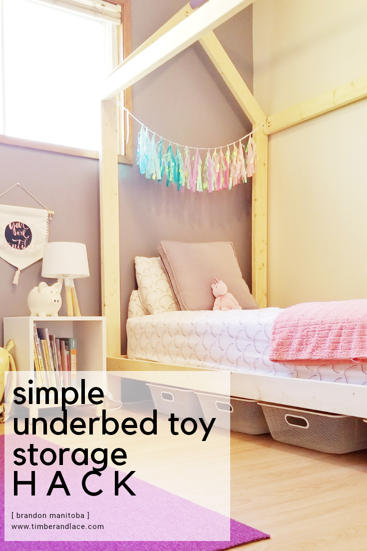 under bed toy storage