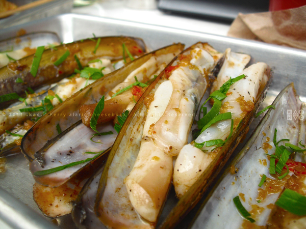Razor Clams, Cantina by Cascabel