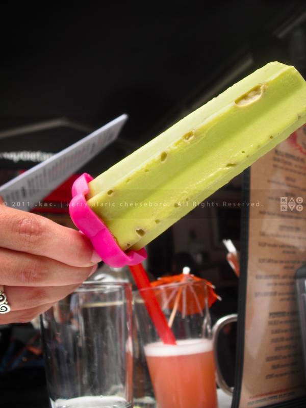 Avocado Popsicle, Cantina by Cascabel