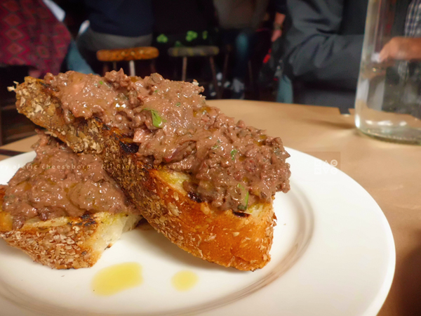 Chicken Liver Toast | The Spotted Pig
