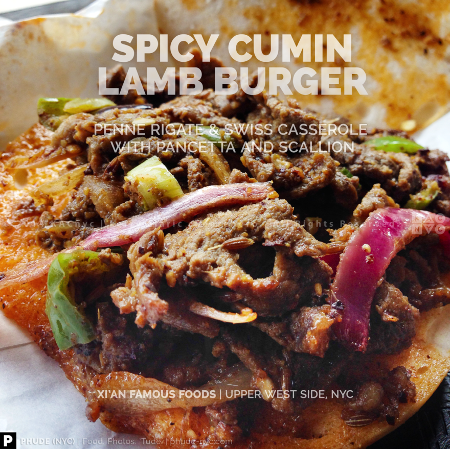 Spicy Cumin Lamb Burger