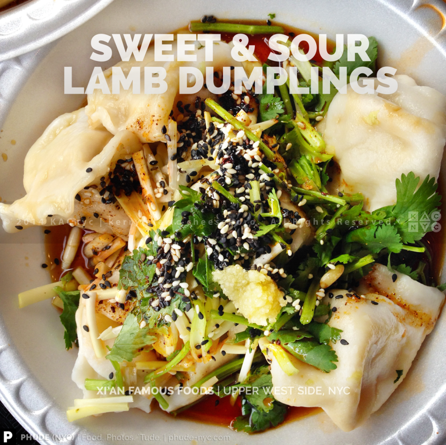 Sweet & Sour Lamb Dumplings