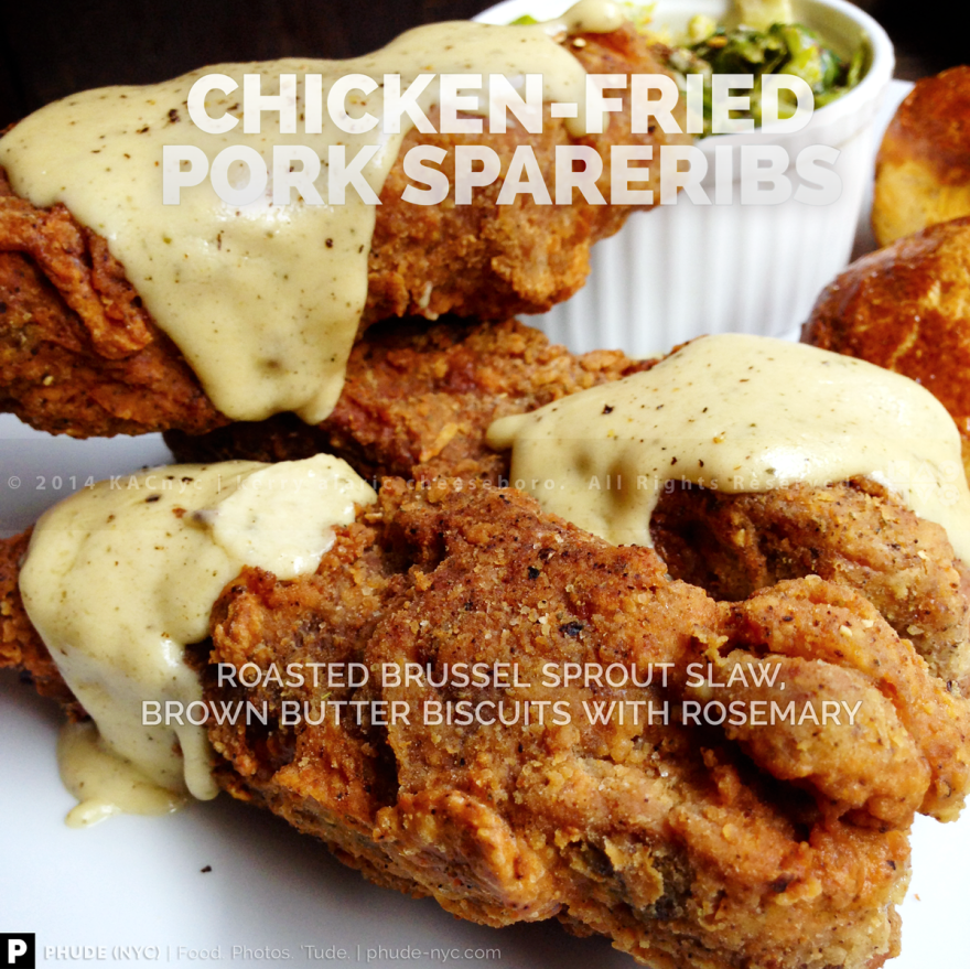 Chicken-Fried Pork Spareribs