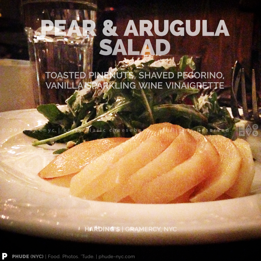 Pear & Arugula Salad