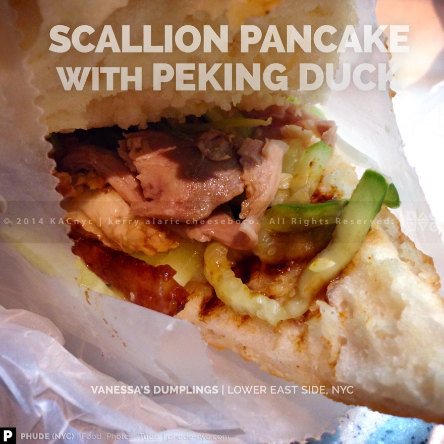 Scallion Pancake with Peking Duck