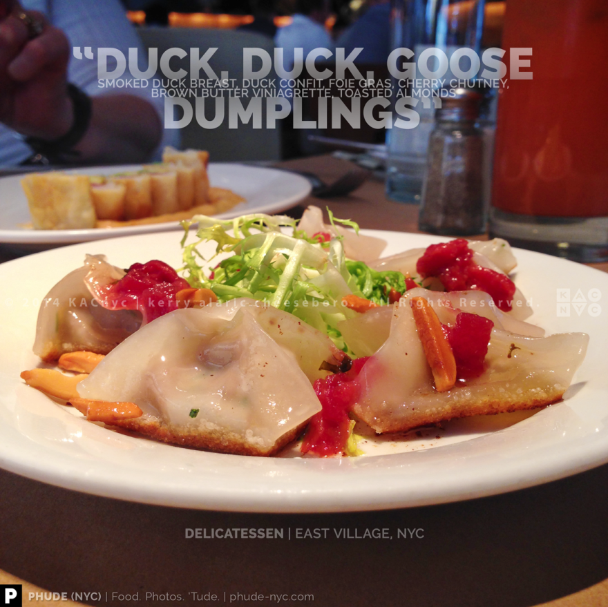 Duck Duck Goose Dumplings