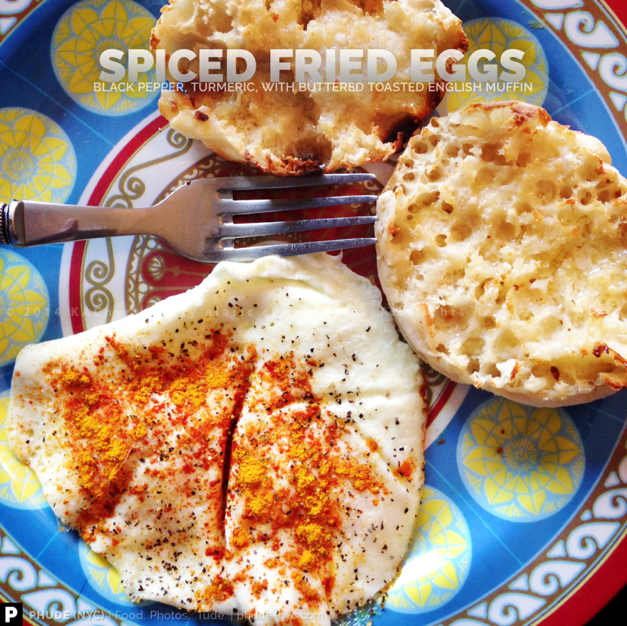Spiced Fried Eggs