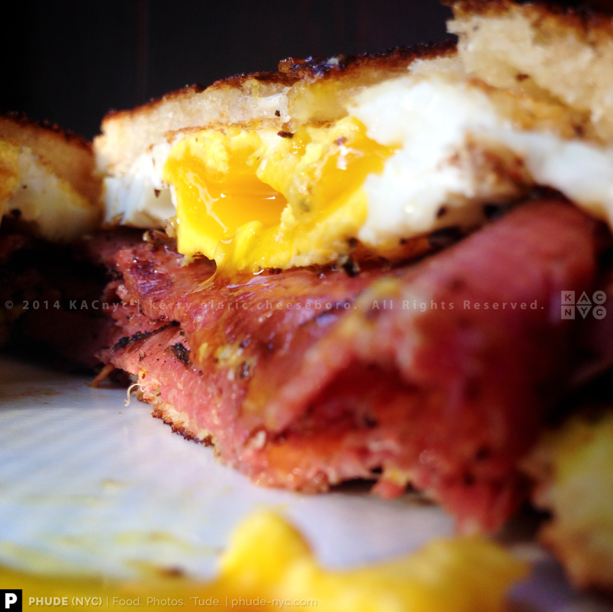 Egg + Pastrami Sandwich