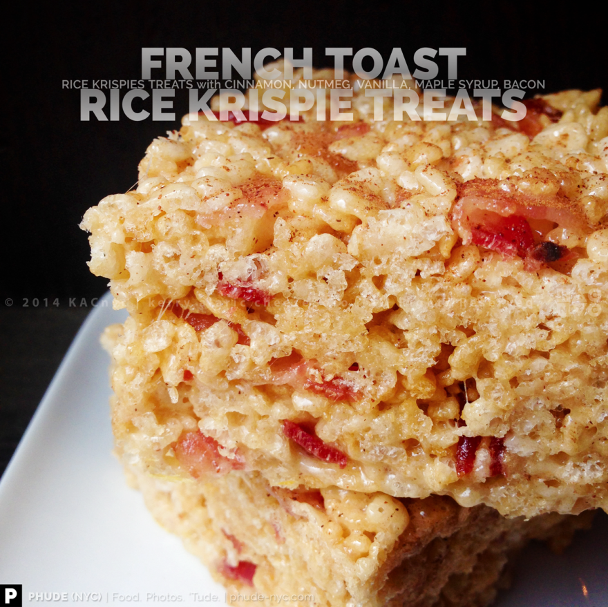 French Toast Rice Krispies Treats