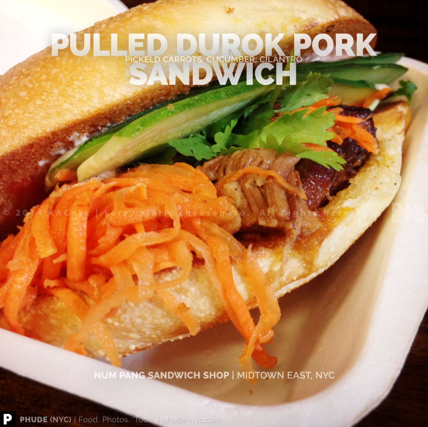 Pulled Durok Pork Sandwich