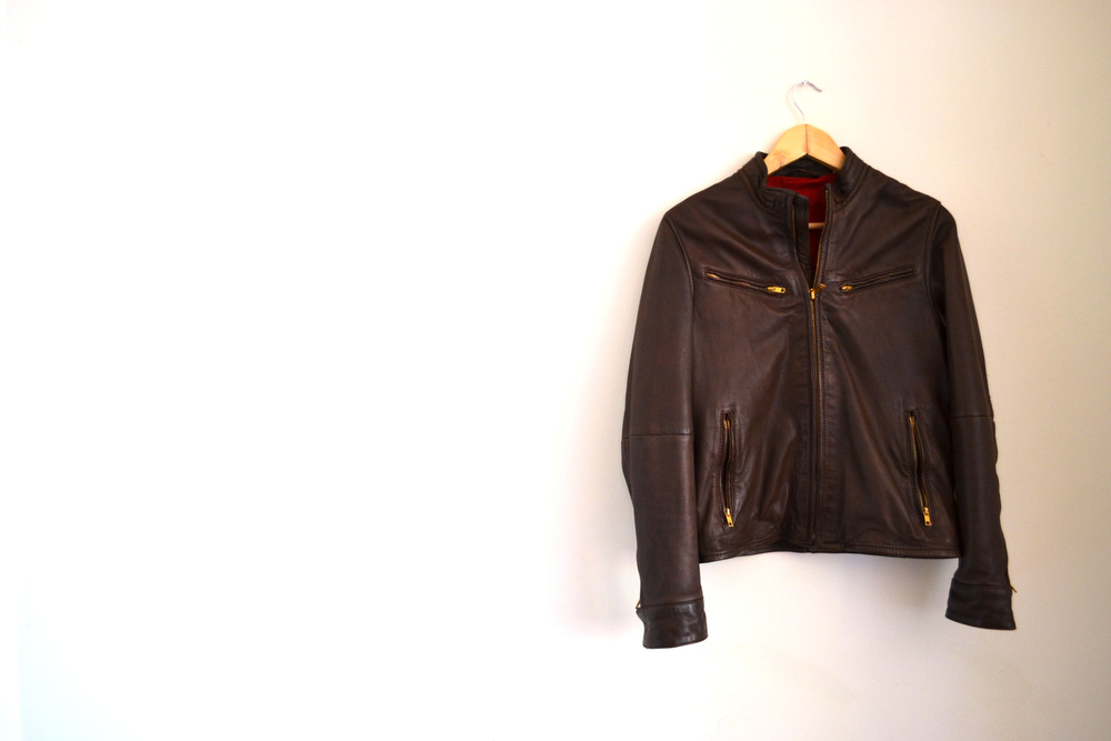 levis made and crafted leather jacket