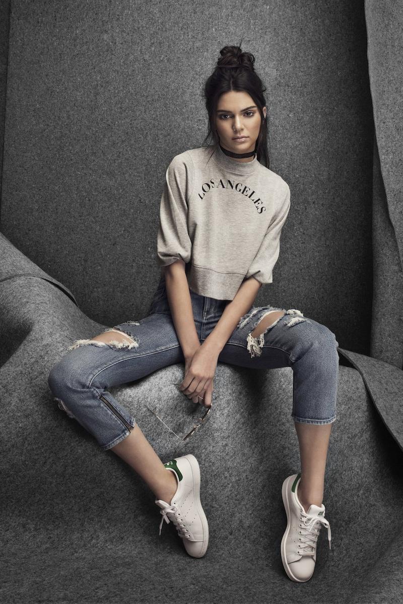 Snaps: Kendall Jenner in adidas 
