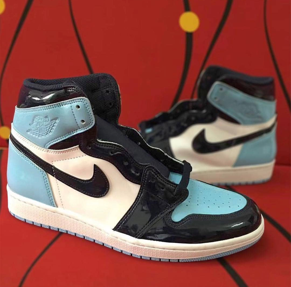 jordan 1 baby blue and red