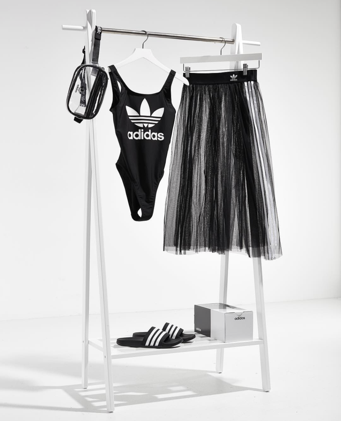 adidas skirt outfit