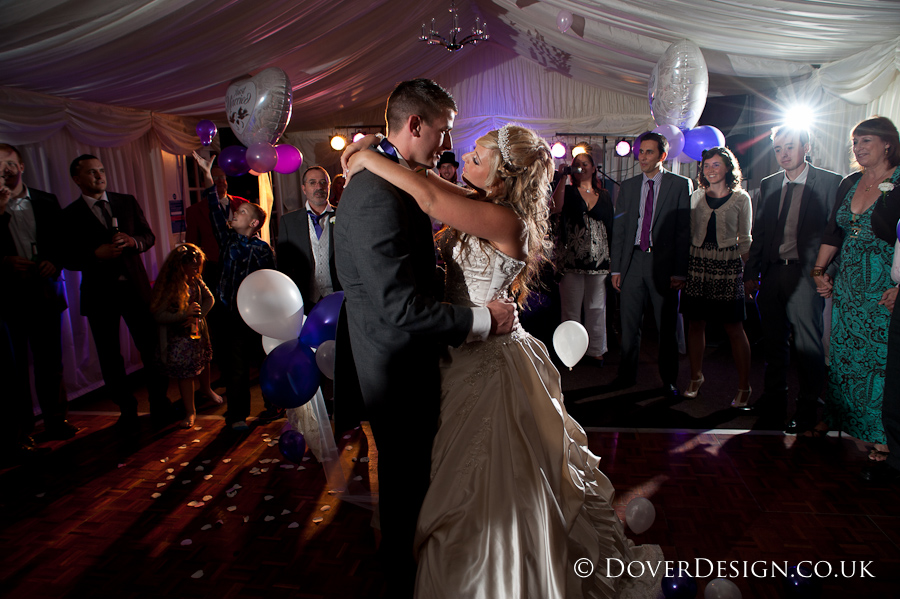 First Dance - Howfield Manor Wedding Photography