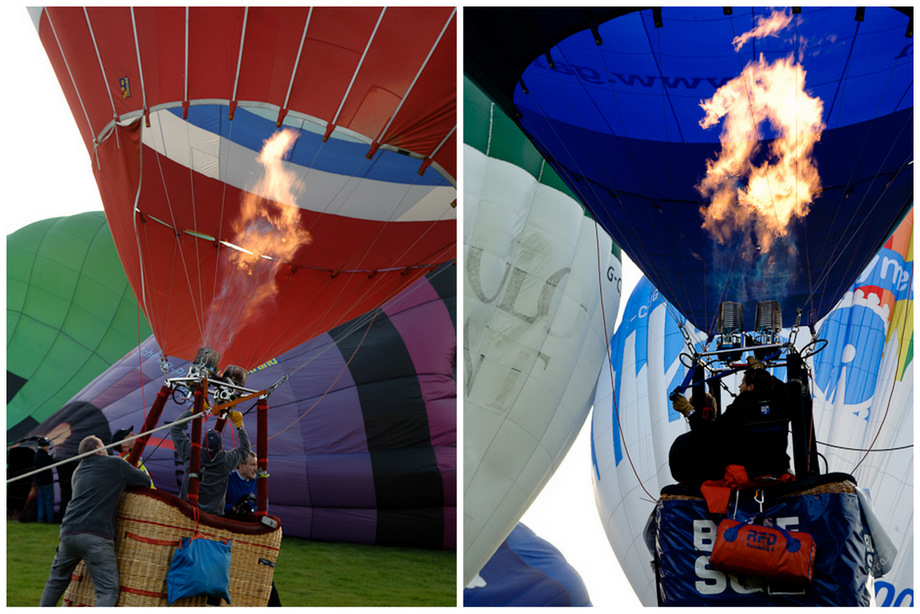 balloons take off from lydden