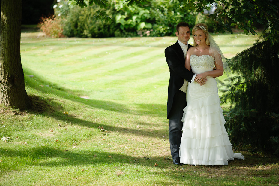 Bride and Groom - Rowhill Grange Wedding Photogapher