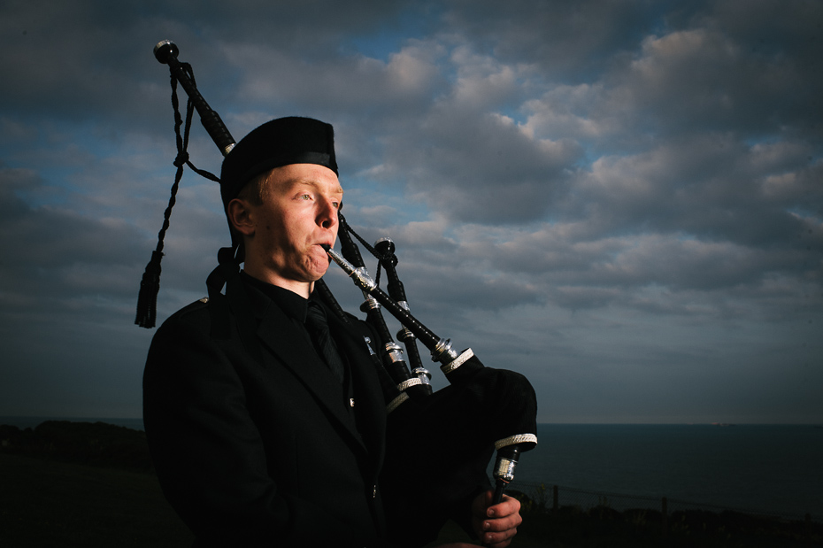 Bagpipes English Channel