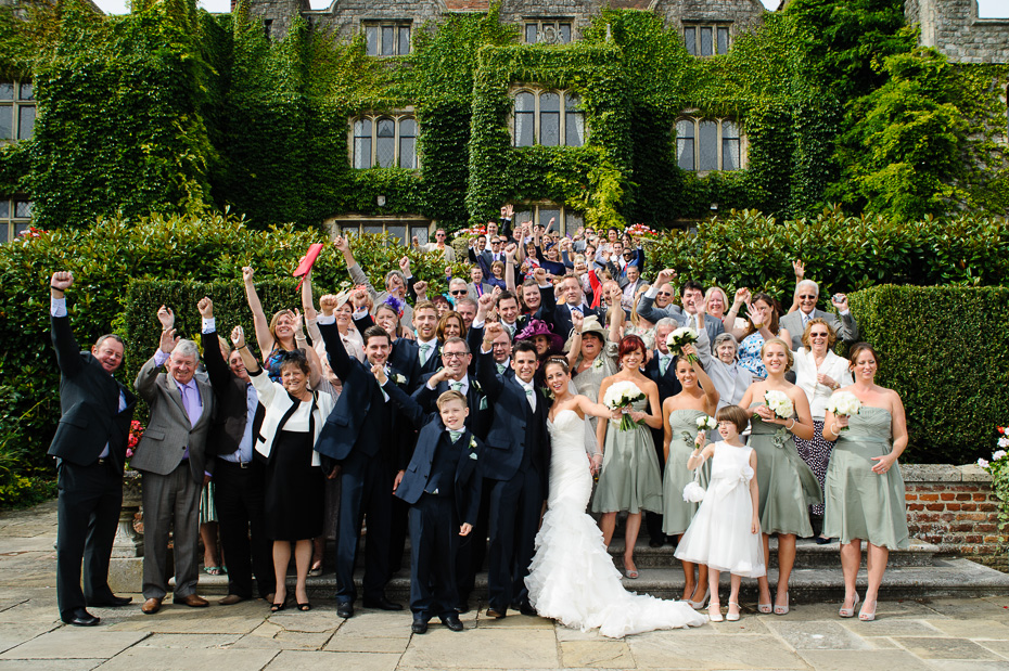 Wedding Guests - Wedding Photography at Eastwell Manor Ashford Kent