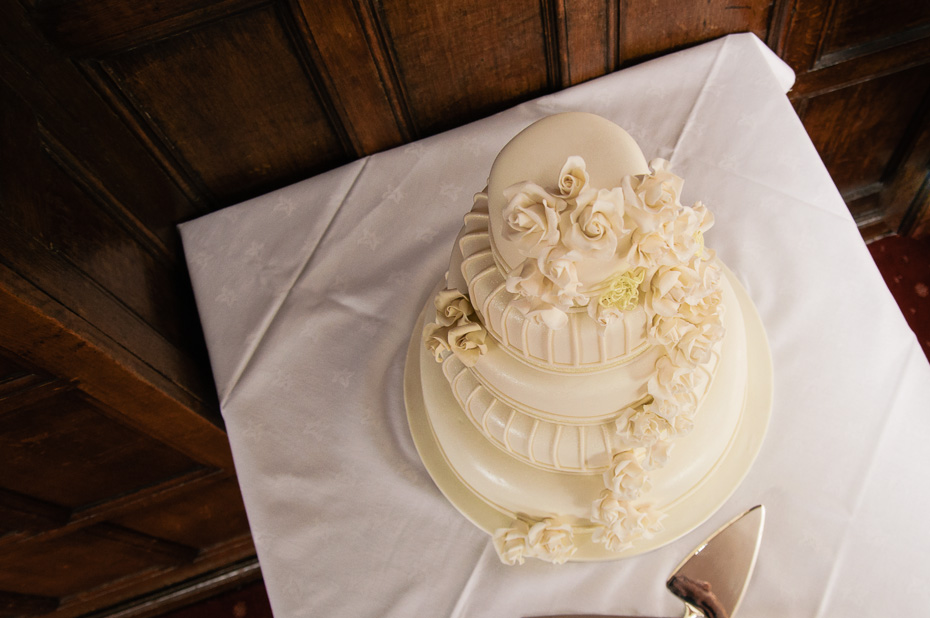 Wedding Cake at Eastwell Manor - Kent Wedding Photography
