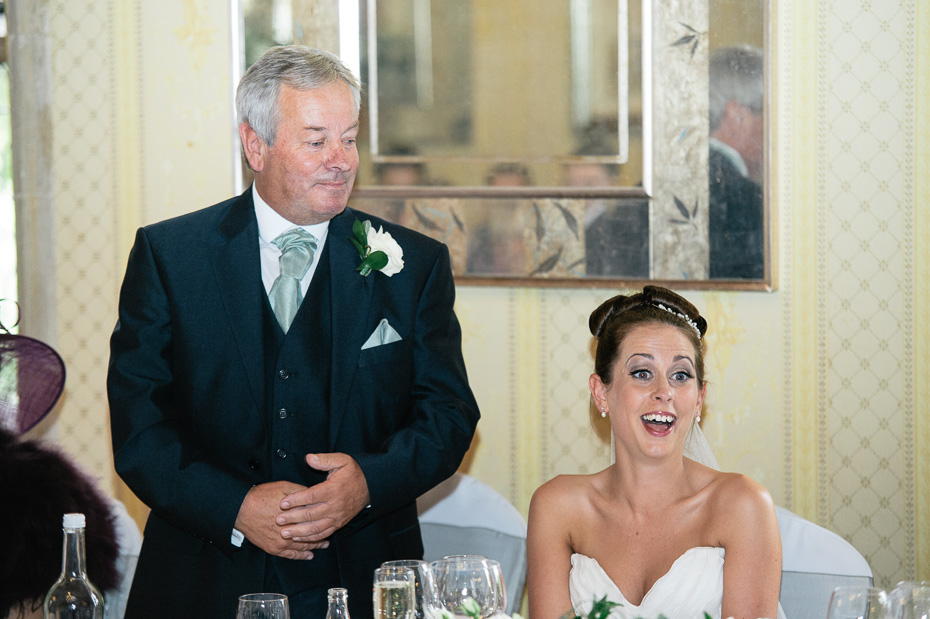 Wedding Speeches at Eastwell Manor - Kent Wedding Photography