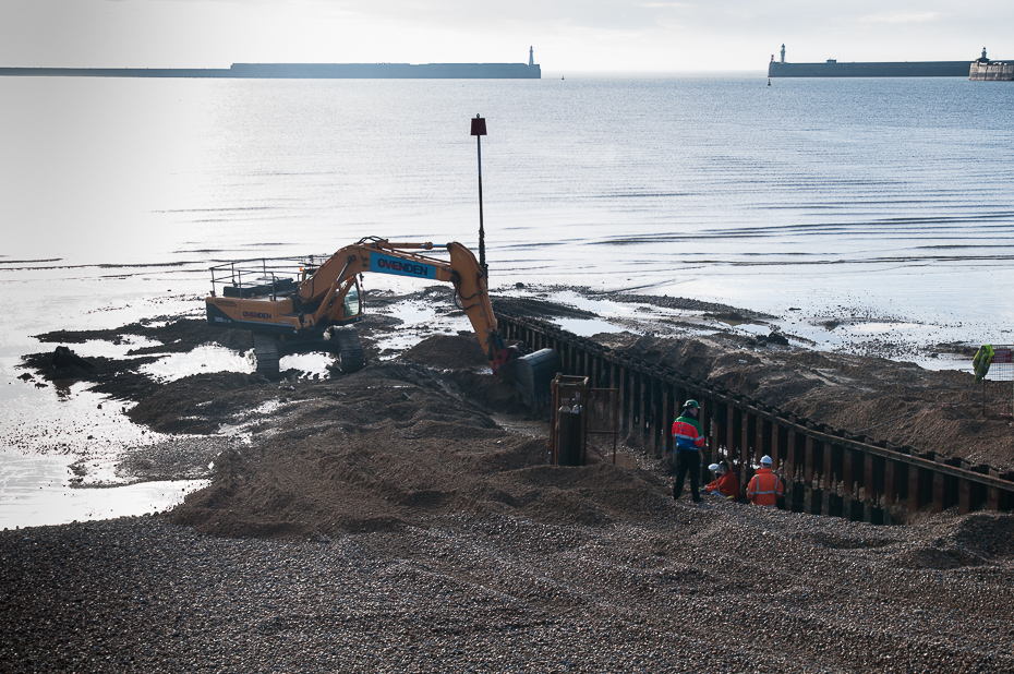 Dover Seafront groyne replacement