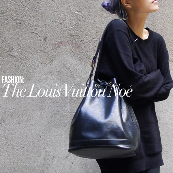 Vintage: The Louis Vuitton Noé — Avec Noir.
