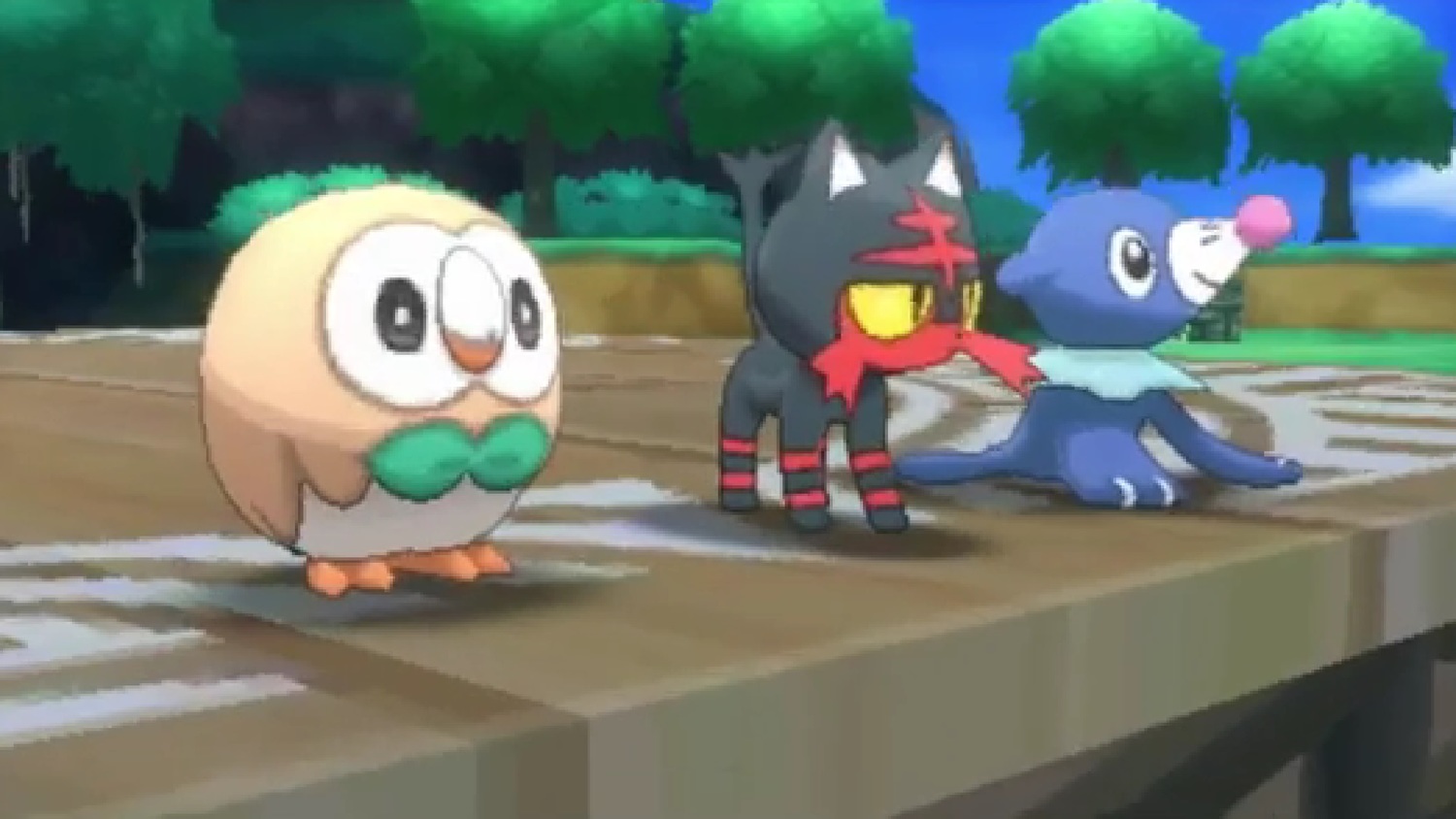 POKEMON SUN And MOON Starters Revealed, Game Takes Place In Alola Region  — GameTyrant