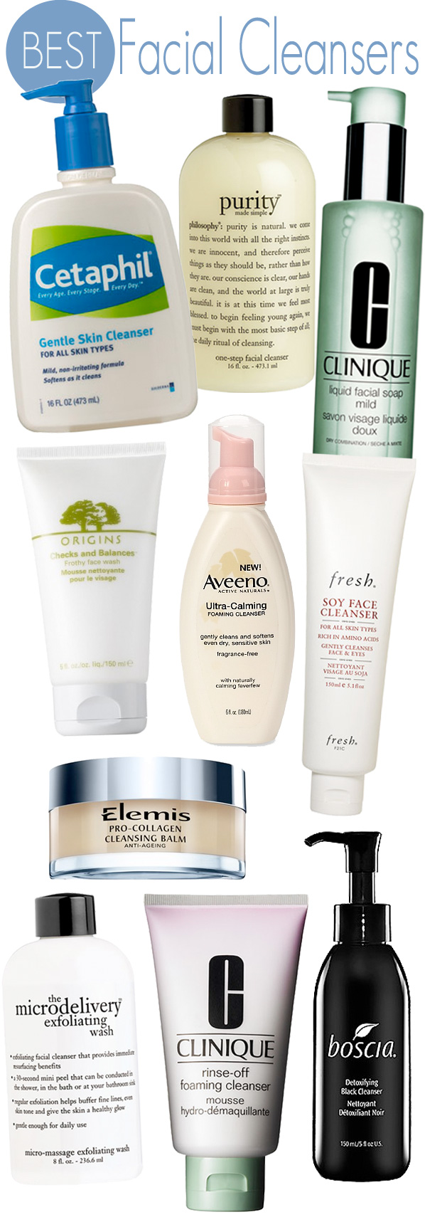 Top 10 Facial Cleansers — Beautiful Makeup Search