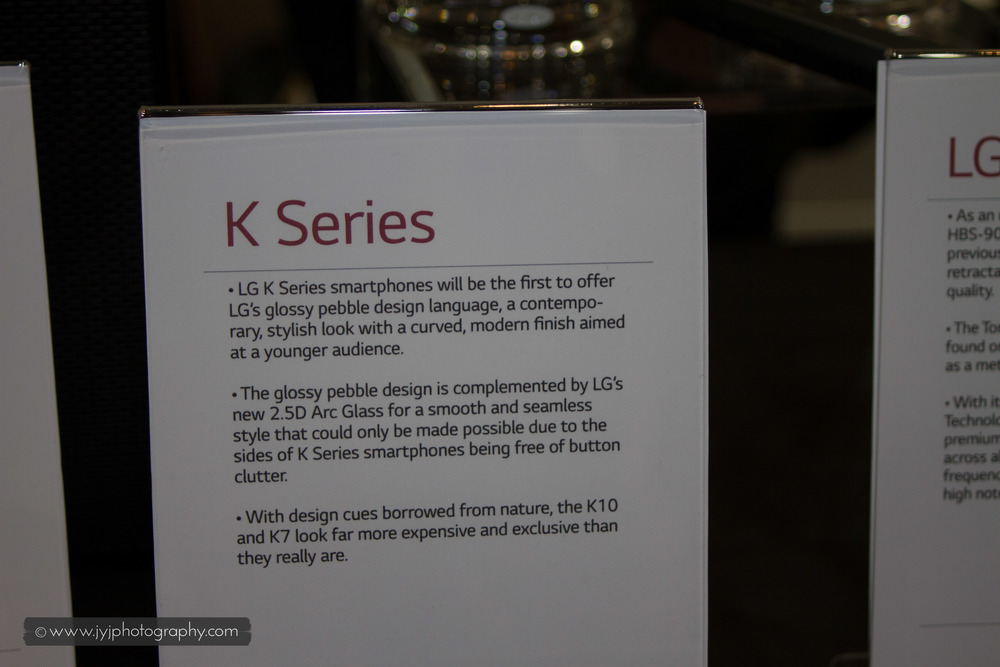  Brief description of K-Series LG Phone 