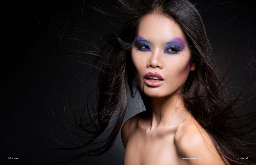 Kaylen Dao beauty editorial - la beauty photographer004Tomas Skaringa Makeup artist Agne Skaringa Beauty Affair