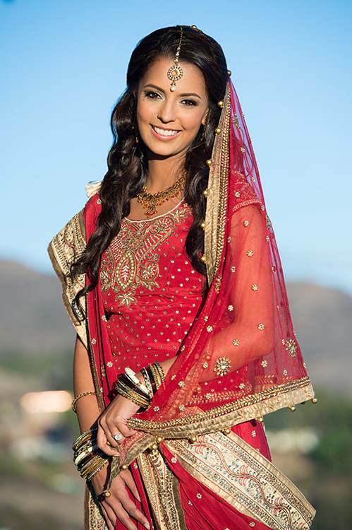 indian bride makeup