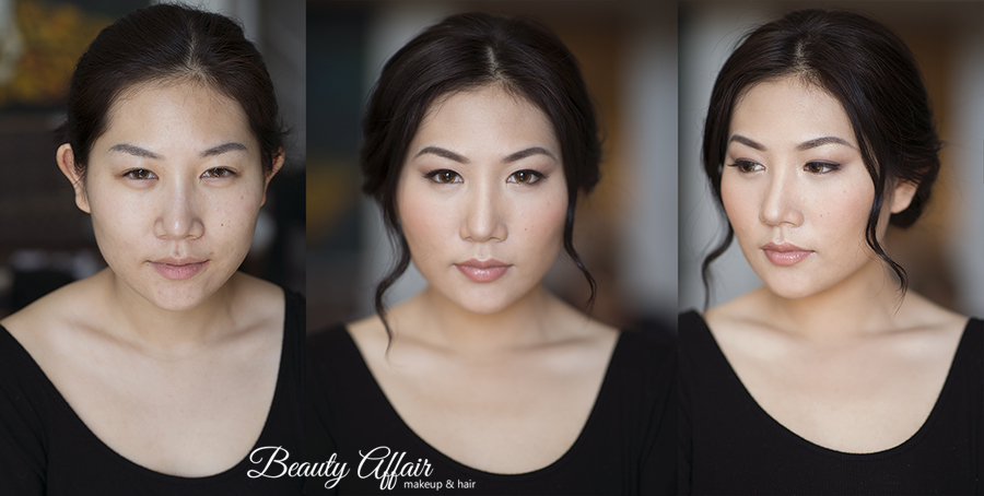 Bridal makeup trial  by Beauty Affair Agne asian chinese beauty bride to be flawless natural glowing skin
