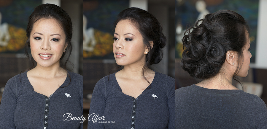 Thai asian bridal makeup trial by Beauty Affair Agne Los Angeles