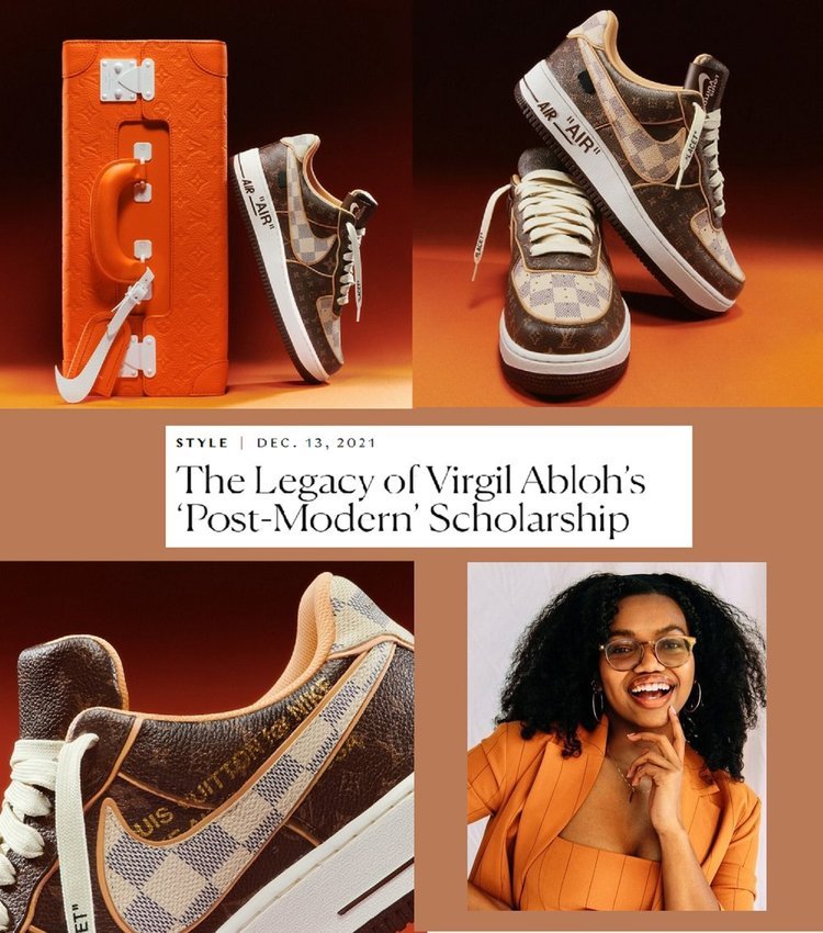Virgil Abloh Louis Vuitton x Nike sneakers fetch 25 million dollars at  auction