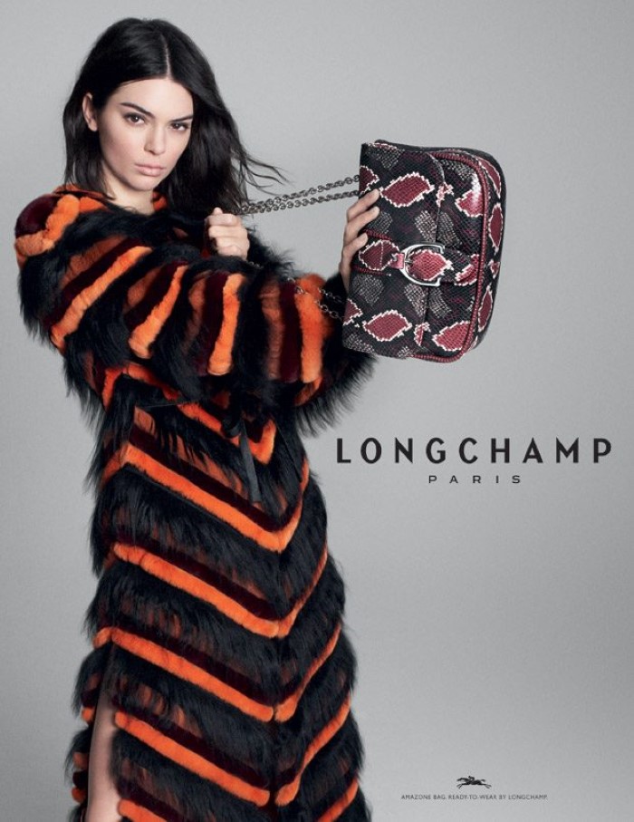 Kendall Jenner Fronts Longchamp 'Modern 