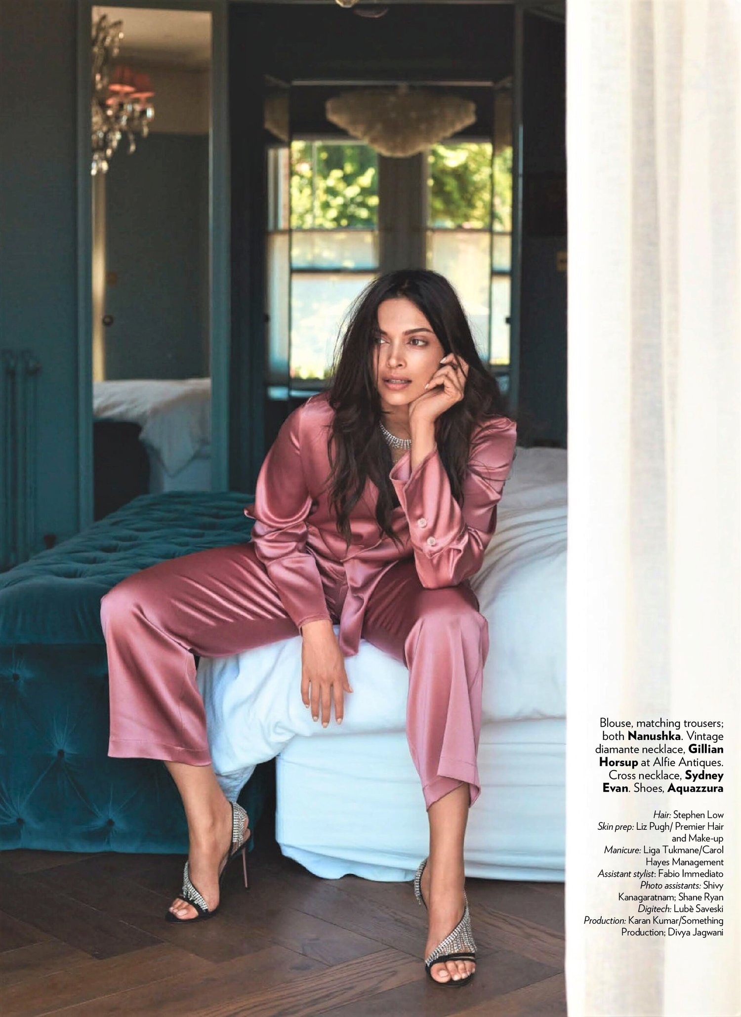 Deepika Padukone Poses At Ease In Greg Swales Images for Vogue India August  2019 — Anne of Carversville
