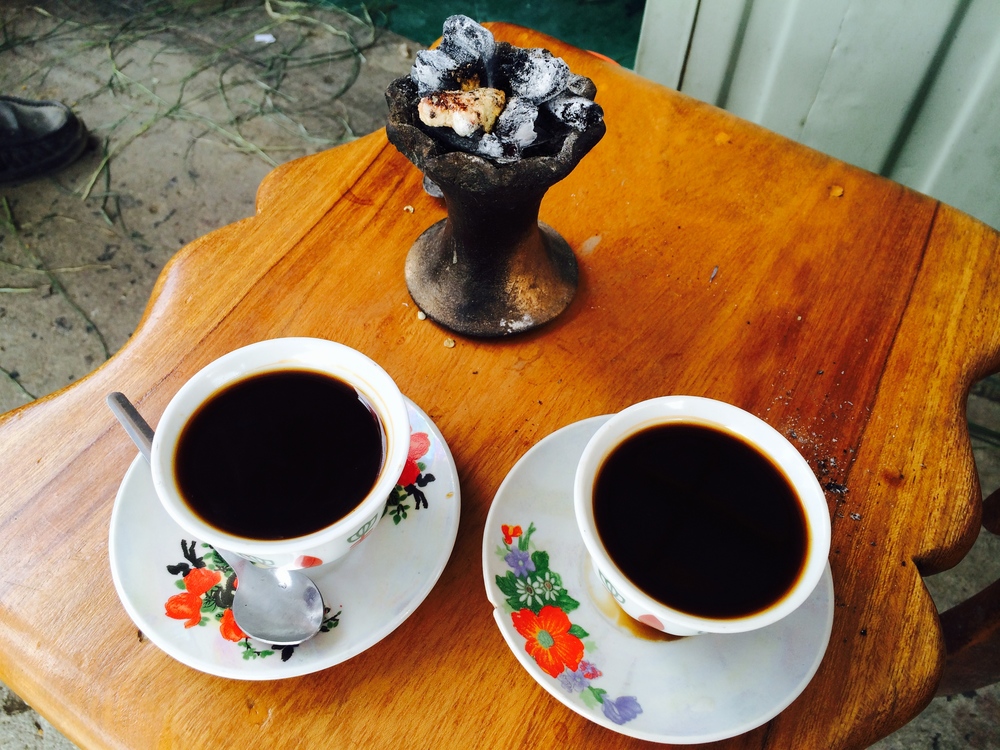 Jebena Coffee with Frankincense