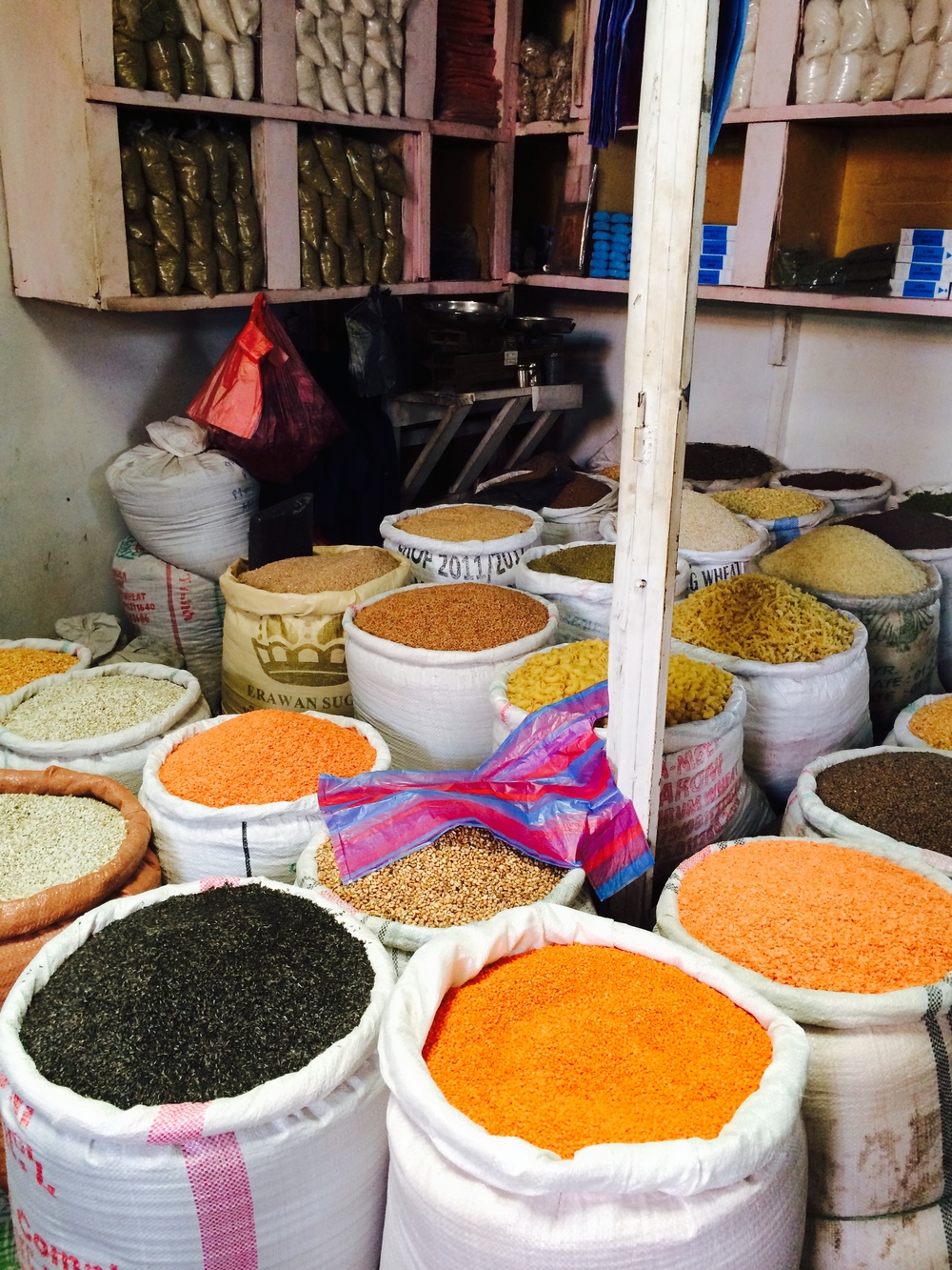 Spices, Beans and Pastas in Shola